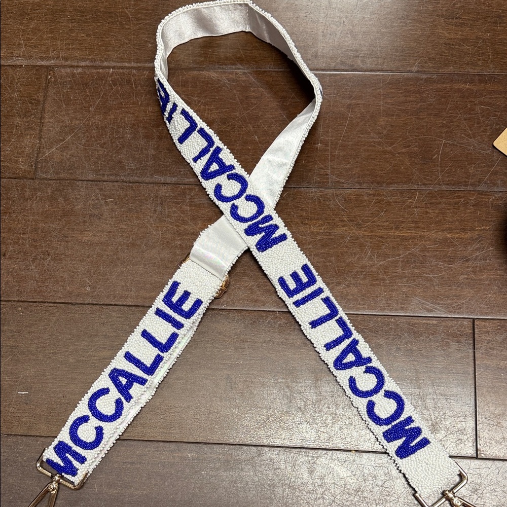 Beaded Adjustable Bag Strap McCallie